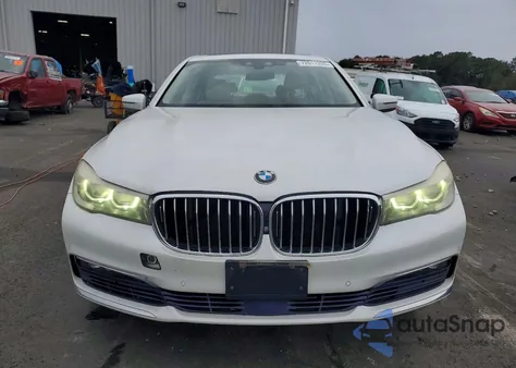 2017 BMW 740 I from USA, damaged, VIN WBA7E2C53HG740533